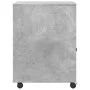 Printer stand with wheels concrete gray 60x50x67 cm by vidaXL, Printer supports - Ref: Foro24-840628, Price: 83,07 €, Discoun...