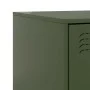 Green steel bedside table 34.5x39x44 cm by vidaXL, Nightstands - Ref: Foro24-841627, Price: 53,40 €, Discount: %