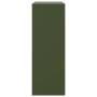 Olive green steel sideboard 67x39x107 cm by vidaXL, Sideboards - Ref: Foro24-841659, Price: 146,72 €, Discount: %