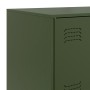 Olive green steel sideboard 67x39x107 cm by vidaXL, Sideboards - Ref: Foro24-841659, Price: 146,72 €, Discount: %