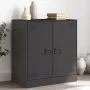Sideboard aus schwarzem Stahl, 67 x 39 x 73 cm von vidaXL, Sideboards - Ref: Foro24-841673, Preis: 118,36 €, Rabatt: %
