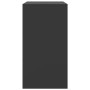 Black steel sideboard 67x39x73 cm by vidaXL, Sideboards - Ref: Foro24-841673, Price: 120,13 €, Discount: %