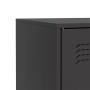 Black steel sideboard 67x39x73 cm by vidaXL, Sideboards - Ref: Foro24-841673, Price: 120,13 €, Discount: %