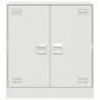 Sideboard aus weißem Stahl, 67 x 39 x 73 cm von vidaXL, Sideboards - Ref: Foro24-841678, Preis: 93,38 €, Rabatt: %