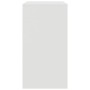 Aparador de acero blanco 67x39x73 cm de vidaXL, Aparadores - Ref: Foro24-841678, Precio: 94,23 €, Descuento: %