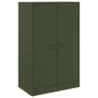 Aparador de acero verde oliva 67x39x107 cm de vidaXL, Aparadores - Ref: Foro24-841665, Precio: 170,01 €, Descuento: %