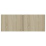 TV-Schrank aus eichenfarbenem Sperrholz, 80 x 30 x 30 cm von vidaXL, TV-Möbel - Ref: Foro24-801475, Preis: 47,60 €, Rabatt: %