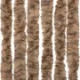 Beiger und dunkelbrauner Chenille-Fliegenschutzvorhang, 118 x 220 cm von vidaXL, Moskitonetze für Fenster - Ref: Foro24-40048...