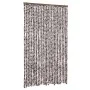 Cortina antimoscas chenilla marrón y blanco 118x220 cm de vidaXL, Mosquiteras para ventanas - Ref: Foro24-4004889, Precio: 74...