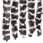 Brown and white chenille fly curtain 118x220 cm by vidaXL, Mosquito nets for windows - Ref: Foro24-4004889, Price: 74,33 €, D...