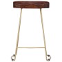 Gavin Küchenhocker 2 Einheiten aus massivem Mangoholz von vidaXL, Küchenhocker - Ref: Foro24-247834, Preis: 148,61 €, Rabatt: %