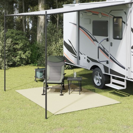 Cremefarbene Campingmatte 4x2 m von vidaXL, Zeltzubehör - Ref: Foro24-4008494, Preis: 28,51 €, Rabatt: %