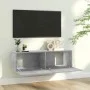 TV-Möbel Sperrholz Beton grau 100x30x30 cm von vidaXL, TV-Möbel - Ref: Foro24-801485, Preis: 52,99 €, Rabatt: %