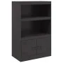 Schwarzer Stahlschrank 67x39x107 cm von vidaXL, Sideboards - Ref: Foro24-841667, Preis: 101,04 €, Rabatt: %