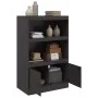 Schwarzer Stahlschrank 67x39x107 cm von vidaXL, Sideboards - Ref: Foro24-841667, Preis: 101,04 €, Rabatt: %