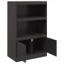 Schwarzer Stahlschrank 67x39x107 cm von vidaXL, Sideboards - Ref: Foro24-841667, Preis: 101,04 €, Rabatt: %