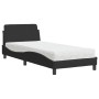 Bett mit schwarzer Samtmatratze 80x200 cm von vidaXL, Betten und Lattenroste - Ref: Foro24-3208293, Preis: 250,11 €, Rabatt: %