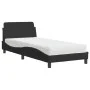 Cama con colchón terciopelo negro 80x200 cm de vidaXL, Camas y somieres - Ref: Foro24-3208293, Precio: 213,37 €, Descuento: %