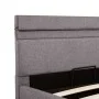 Hydraulisches Canapébett mit Stauraum und LED-Stoff in Taupe, 90 x 200 cm von vidaXL, Betten und Lattenroste - Ref: Foro24-28...