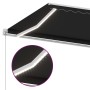 Manuell ausfahrbare Markise mit anthrazitgrauer LED 500x350 cm von vidaXL, Markisen - Ref: Foro24-3069664, Preis: 591,94 €, R...