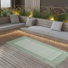 Grüner PP-Außenteppich 80x150 cm von vidaXL, Outdoor-Protektoren - Ref: Foro24-316954, Preis: 22,92 €, Rabatt: %