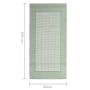 Grüner PP-Außenteppich 80x150 cm von vidaXL, Outdoor-Protektoren - Ref: Foro24-316954, Preis: 23,44 €, Rabatt: %