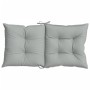 Cojines para silla respaldo bajo 2 ud tela gris claro melange | Foro24.es | Tu tienda online para hogar, jardín y más Foro24.es