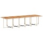 Garten-Essgruppe mit Kissen, 13-teilig, beiges synthetisches Rattan von vidaXL, Gartensets - Ref: Foro24-3277899, Preis: 913,...