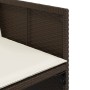 Garten-Essgruppe 11-teilig und braune synthetische Rattankissen von vidaXL, Gartensets - Ref: Foro24-3277976, Preis: 585,83 €...