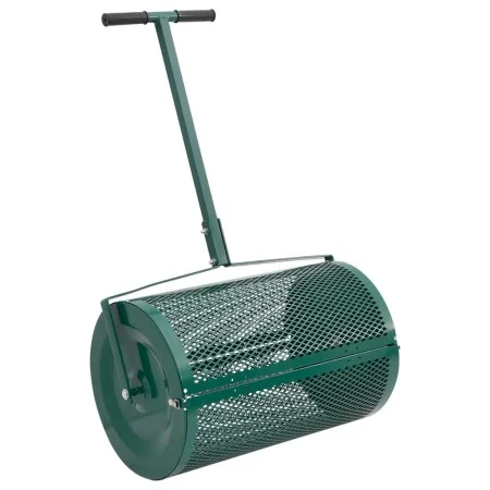 Grüner Kompoststreuer aus Stahl Ø40x60 cm von vidaXL, Kompostbelüfter - Ref: Foro24-4009271, Preis: 99,51 €, Rabatt: %