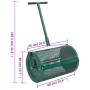 Esparcidora de compost acero verde Ø40x60 cm de vidaXL, Aireadores de compost - Ref: Foro24-4009271, Precio: 101,25 €, Descue...