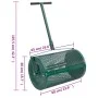 Grüner Kompoststreuer aus Stahl Ø40x60 cm von vidaXL, Kompostbelüfter - Ref: Foro24-4009271, Preis: 99,51 €, Rabatt: %