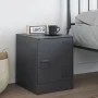 Anthracite gray steel nightstand 34.5x39x44 cm by vidaXL, Nightstands - Ref: Foro24-841611, Price: 43,57 €, Discount: %