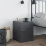 Anthracite gray steel nightstand 34.5x39x44 cm by vidaXL, Nightstands - Ref: Foro24-841611, Price: 43,57 €, Discount: %