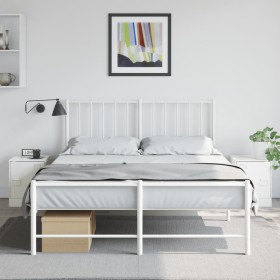 Nachttische 2 Einheiten aus weißem Stahl 34,5x39x44 cm von vidaXL, Nachttische - Ref: Foro24-841618, Preis: 63,83 €, Rabatt: %