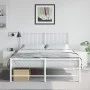 Mesitas de noche 2 unidades acero blanco 34,5x39x44 cm de vidaXL, Mesitas de noche - Ref: Foro24-841618, Precio: 63,20 €, Des...