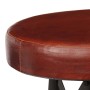 Küchenbarhocker 2 Einheiten aus echtem Leder von vidaXL, Küchenhocker - Ref: Foro24-247659, Preis: 295,09 €, Rabatt: %