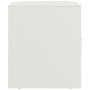 Nachttische 2 Einheiten aus weißem Stahl 34,5x39x44 cm von vidaXL, Nachttische - Ref: Foro24-841618, Preis: 63,83 €, Rabatt: %