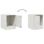 Nachttische 2 Einheiten aus weißem Stahl 34,5x39x44 cm von vidaXL, Nachttische - Ref: Foro24-841618, Preis: 63,83 €, Rabatt: %