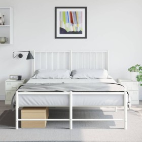 Nachttische 2 Einheiten aus weißem Stahl 34,5x39x44 cm von vidaXL, Nachttische - Ref: Foro24-841630, Preis: 93,41 €, Rabatt: %