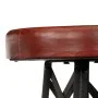 Küchenbarhocker 2 Einheiten aus echtem Leder von vidaXL, Küchenhocker - Ref: Foro24-247659, Preis: 292,03 €, Rabatt: %