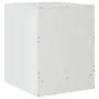 Mesitas de noche 2 unidades acero blanco 34,5x39x44 cm de vidaXL, Mesitas de noche - Ref: Foro24-841630, Precio: 92,52 €, Des...