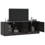 TV-Möbel 2 Einheiten aus schwarzem Stahl 67x39x44 cm von vidaXL, TV-Möbel - Ref: Foro24-841632, Preis: 102,03 €, Rabatt: %
