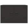 TV-Möbel 2 Einheiten aus schwarzem Stahl 67x39x44 cm von vidaXL, TV-Möbel - Ref: Foro24-841632, Preis: 103,04 €, Rabatt: %