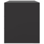 Muebles para TV 2 unidades acero negro 67x39x44 cm de vidaXL, Muebles TV - Ref: Foro24-841632, Precio: 102,97 €, Descuento: %