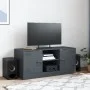 Anthrazitgrauer TV-Schrank aus Stahl, 99 x 39 x 44 cm von vidaXL, TV-Möbel - Ref: Foro24-841687, Preis: 78,65 €, Rabatt: %