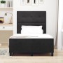 Estructura de cama con cabecera Negro 120 x 200 cm Terciopelo
