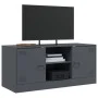 Anthrazitgrauer TV-Schrank aus Stahl, 99 x 39 x 44 cm von vidaXL, TV-Möbel - Ref: Foro24-841687, Preis: 78,65 €, Rabatt: %