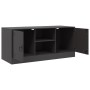 Mueble para TV de acero negro 99x39x44 cm de vidaXL, Muebles TV - Ref: Foro24-841685, Precio: 83,32 €, Descuento: %