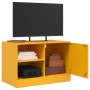 TV-Möbel 2 Einheiten senfgelber Stahl 67x39x44 cm von vidaXL, TV-Möbel - Ref: Foro24-841698, Preis: 109,11 €, Rabatt: %